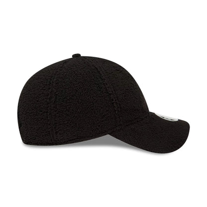 This is a New Era Teddy Black Womens 9FORTY Adjustable Cap 7