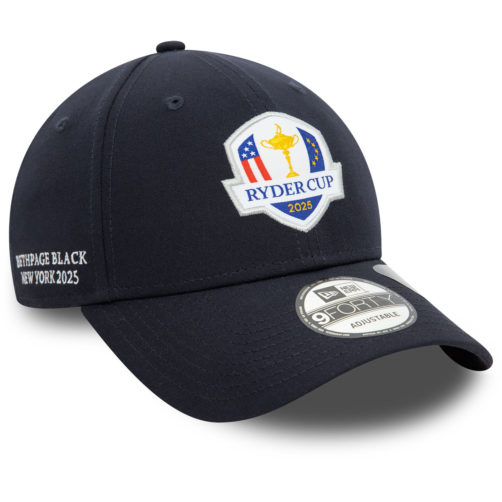 This is a Ryder Cup Europe 2025 Repreve® Navy 9FORTY Adjustable Cap 6