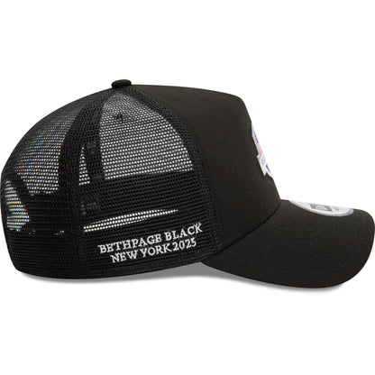 This is a Ryder Cup Europe 2025 Repreve® Black E-Frame Trucker Cap 4