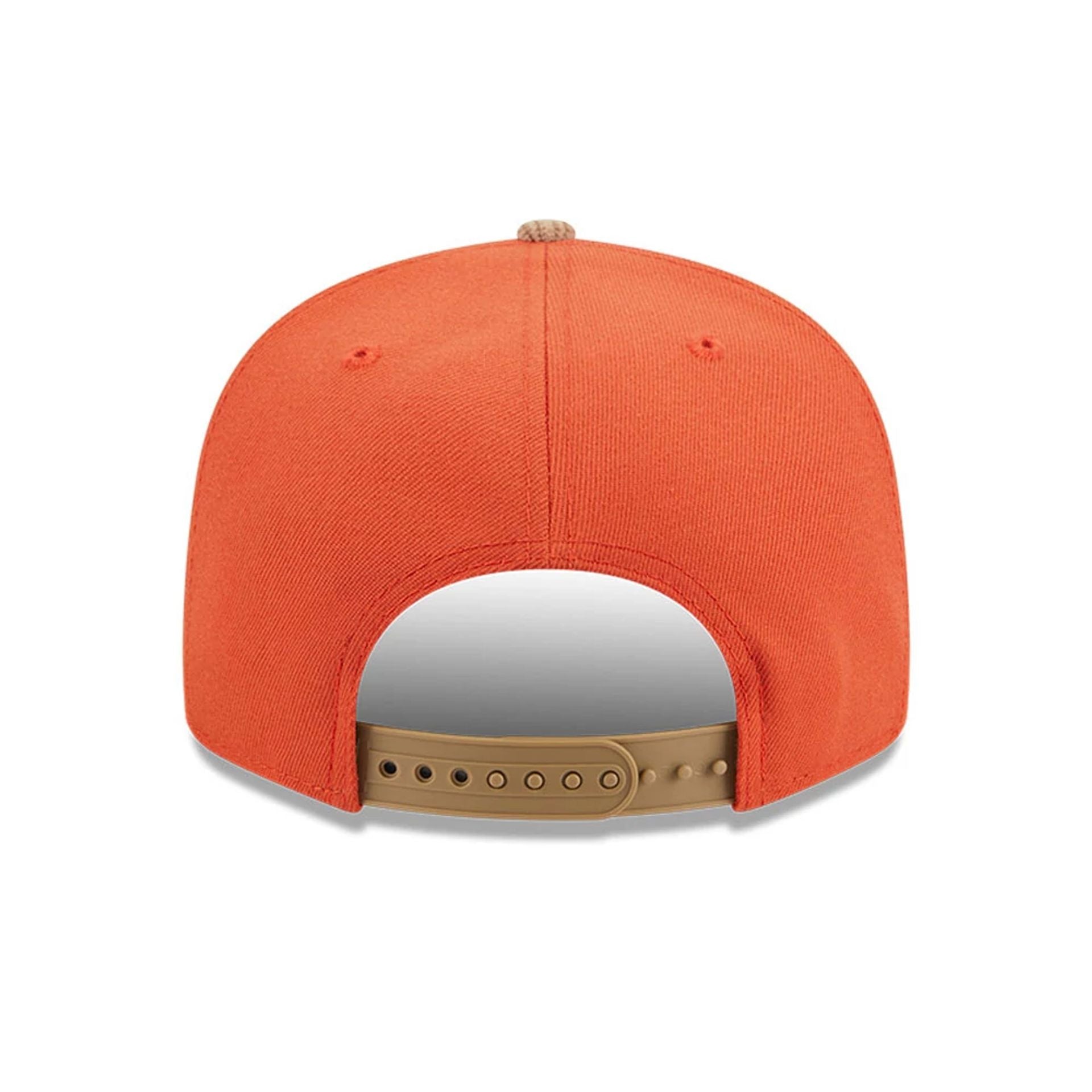 This is a Cincinnati Reds MLB Autumn Wheat Dark Orange 9FIFTY Snapback Cap 4