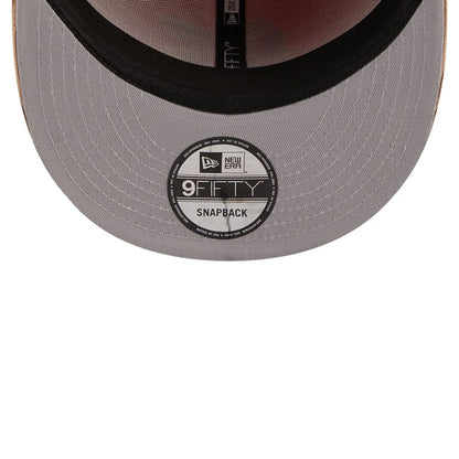 This is a Colorado Rockies MLB Autumn Wheat Dark Orange 9FIFTY Snapback Cap 2