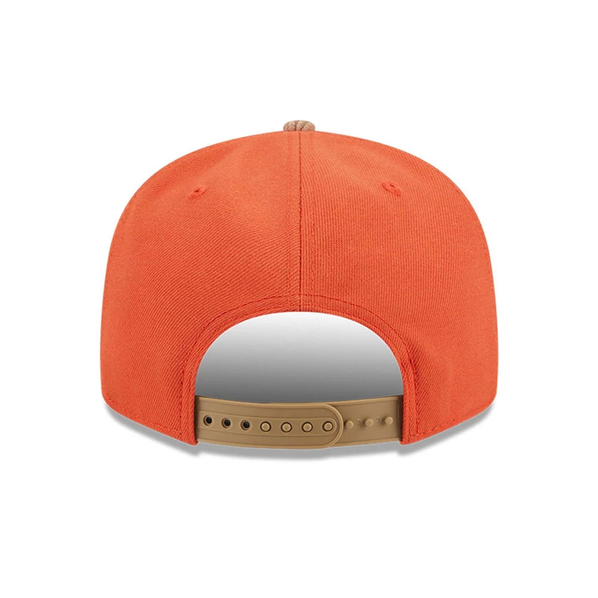 This is a LA Angels MLB Autumn Wheat Dark Orange 9FIFTY Snapback Cap 6