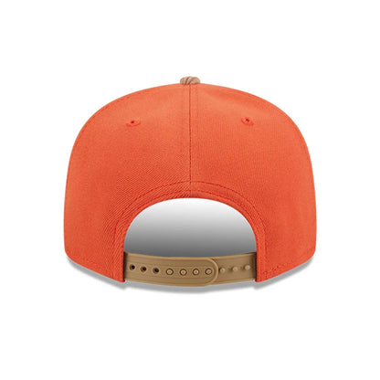 This is a LA Dodgers MLB Autumn Wheat Dark Orange 9FIFTY Snapback Cap 6