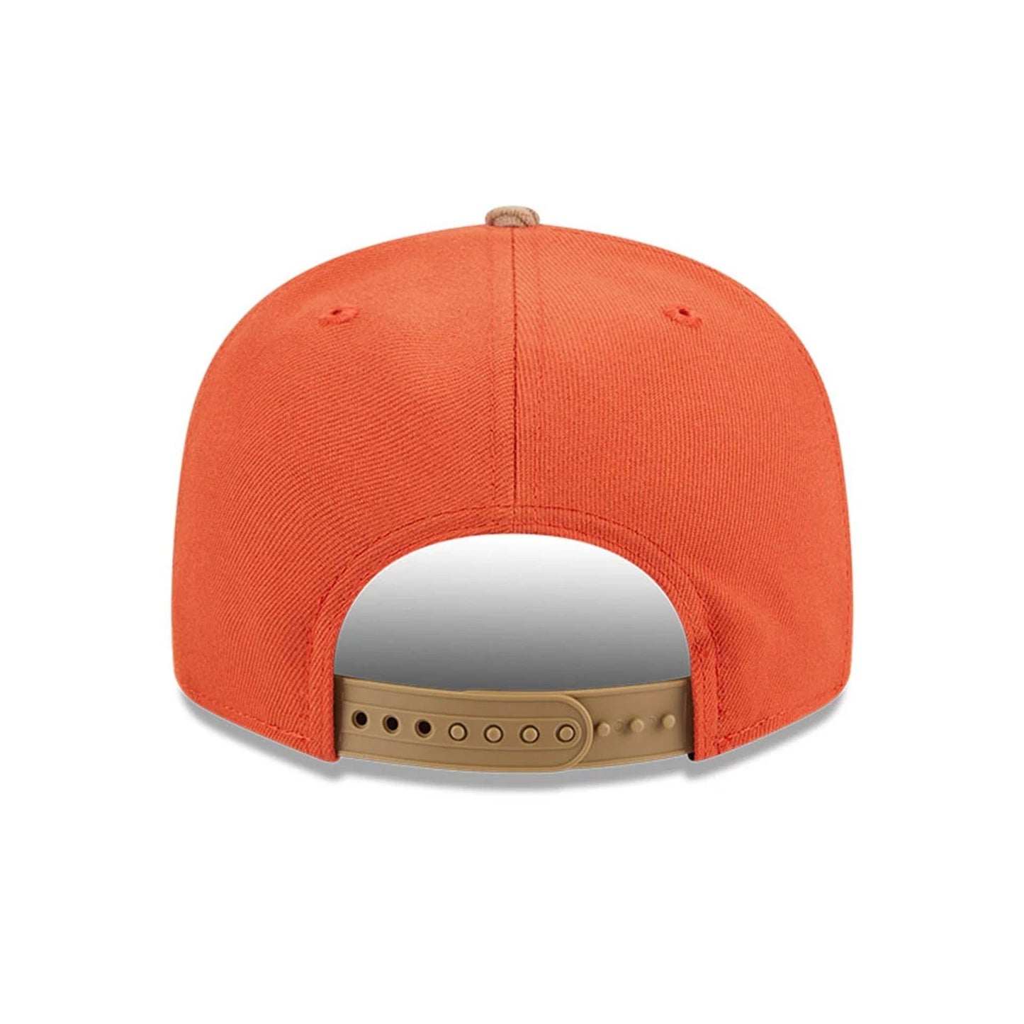 This is a Tampa Bay Rays MLB Autumn Wheat Dark Orange 9FIFTY Snapback Cap 3