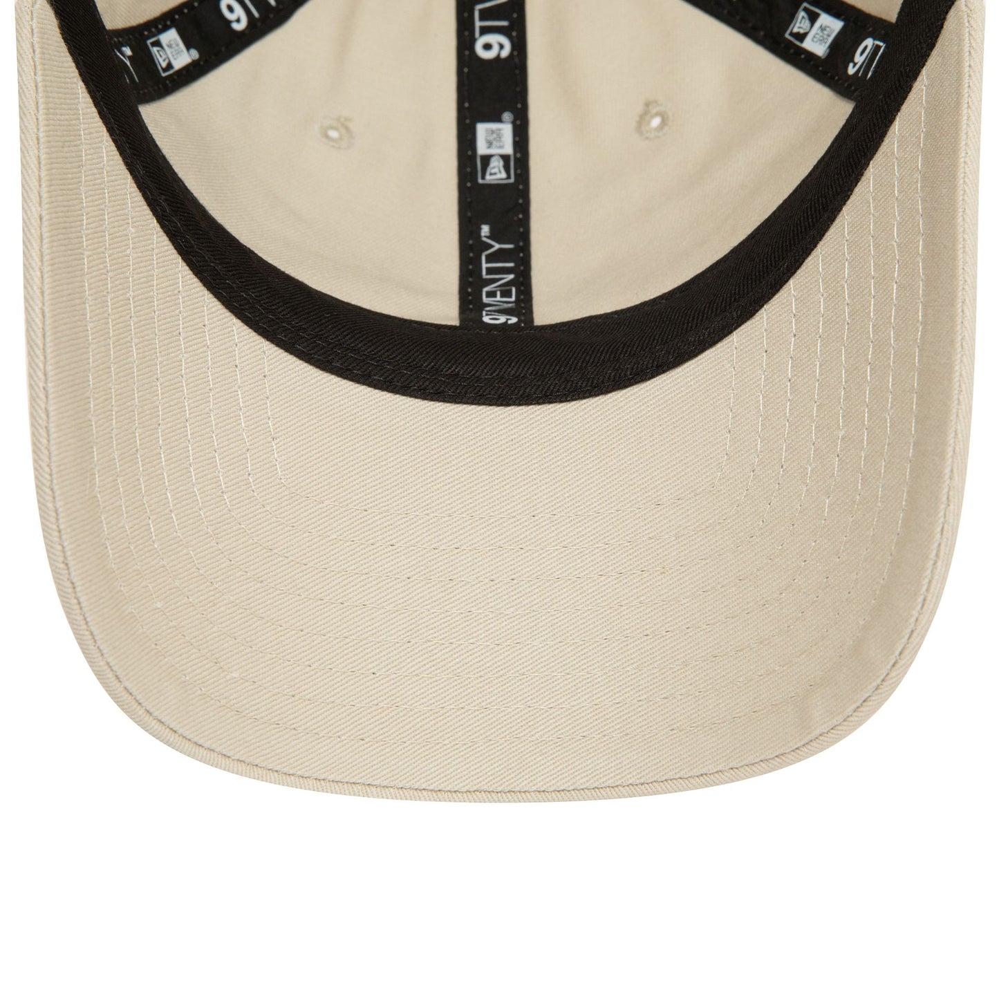 This is a New Era Essential Light Beige 9TWENTY Adjustable Cap 5