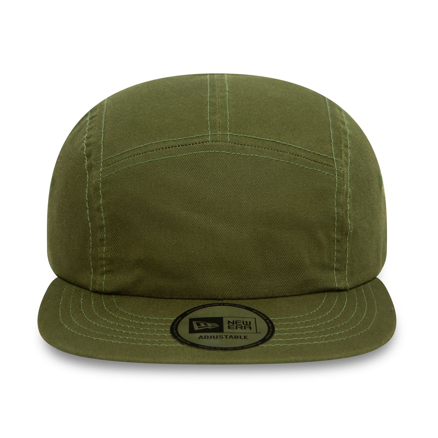 This is a New Era Essential Khaki Camper Adjustable Cap 7