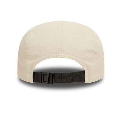 This is a New Era Essential Light Beige Camper Adjustable Cap 4