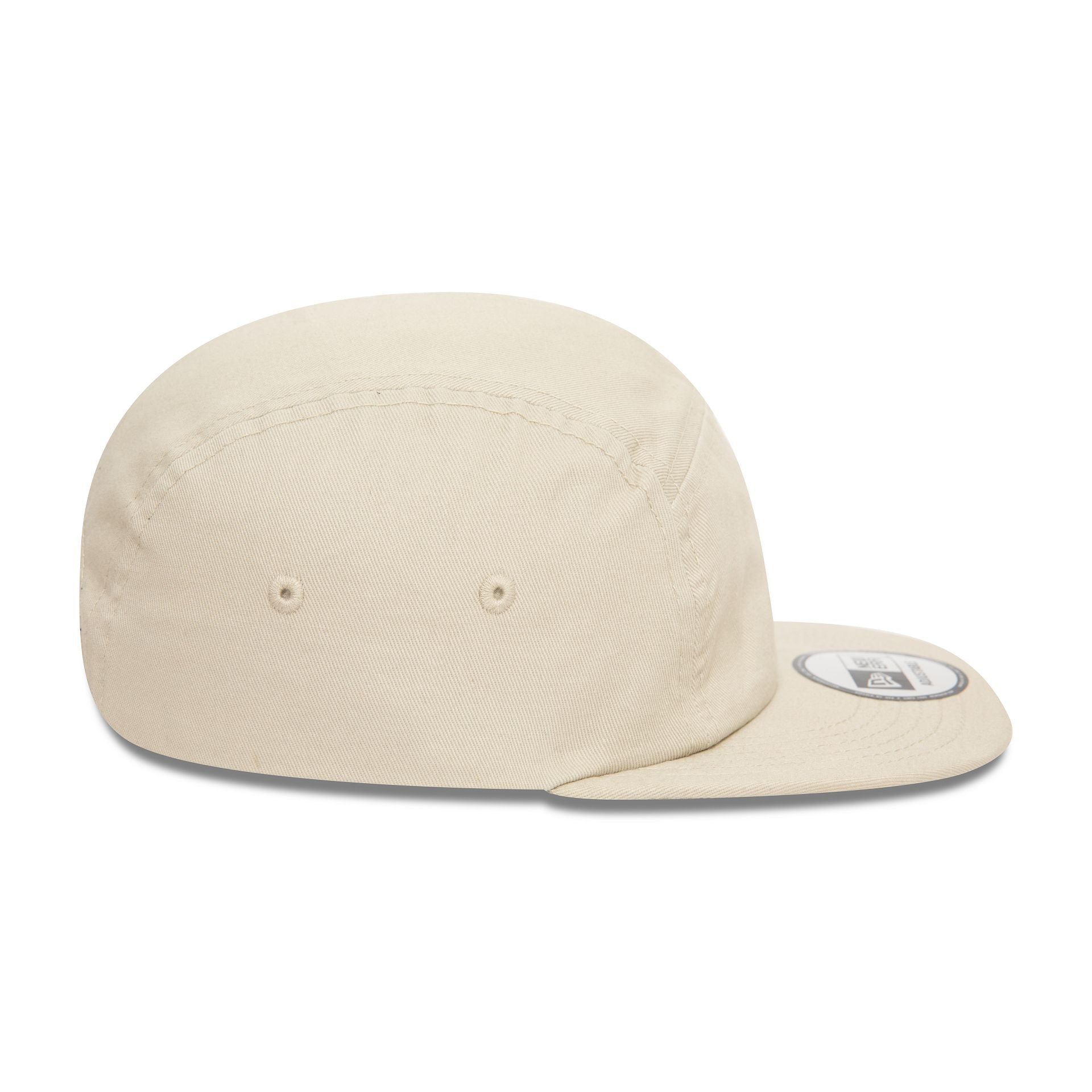 This is a New Era Essential Light Beige Camper Adjustable Cap 7