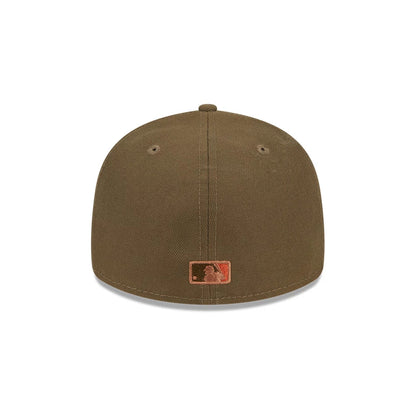 This is a Anaheim Angels Rustic Fall Brown Low Profile 59FIFTY Fitted Cap 6