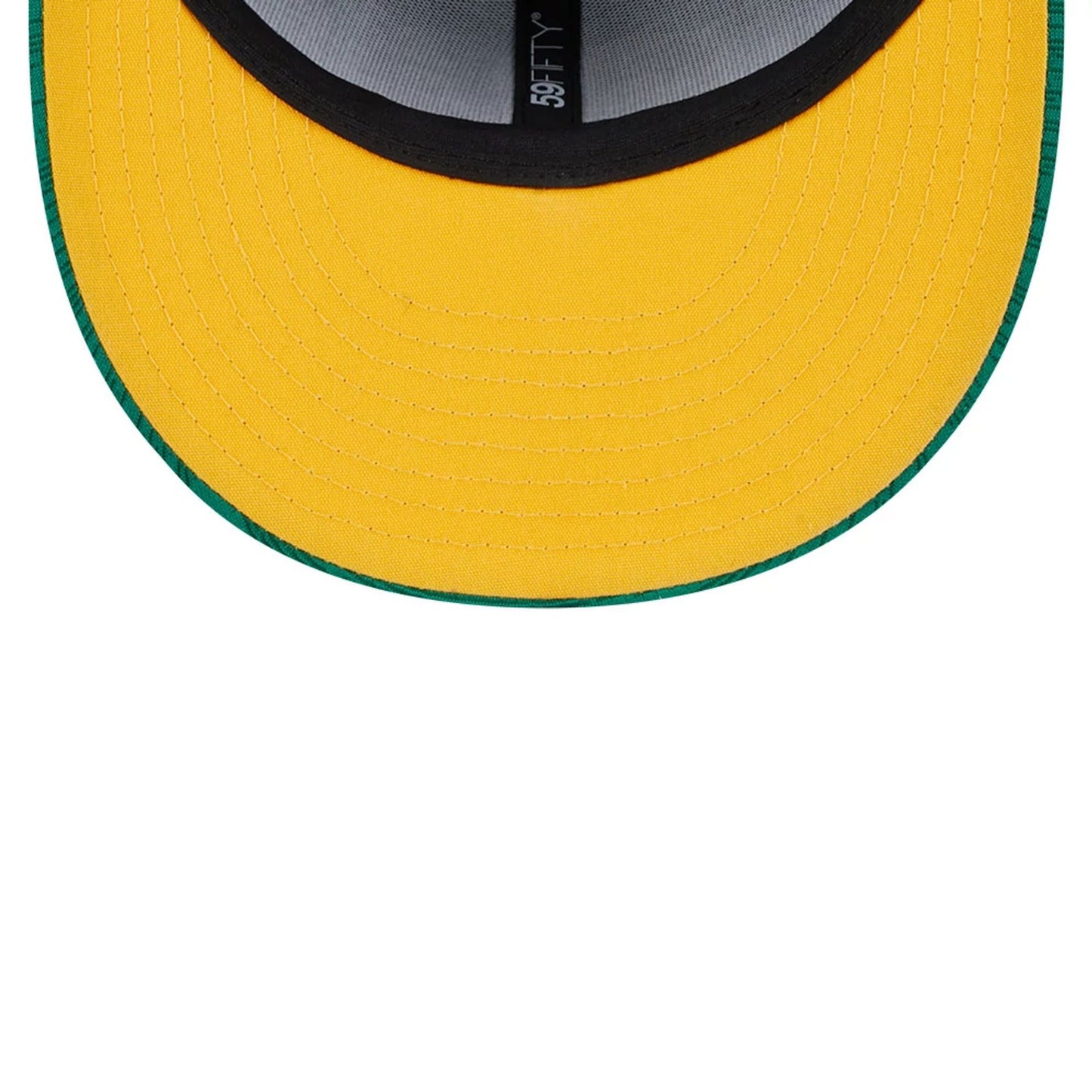 This is a Oakland Athletics Clubhouse Dark Green 59FIFTY Fitted Cap 2