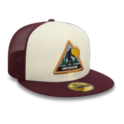 This is a New Era Cryptid Dark Purple 59FIFTY Fitted Cap 4