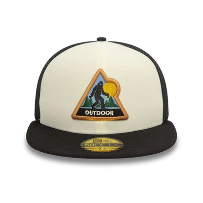 This is a New Era Cryptid Black 59FIFTY Fitted Cap 2