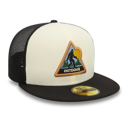 This is a New Era Cryptid Black 59FIFTY Fitted Cap 3