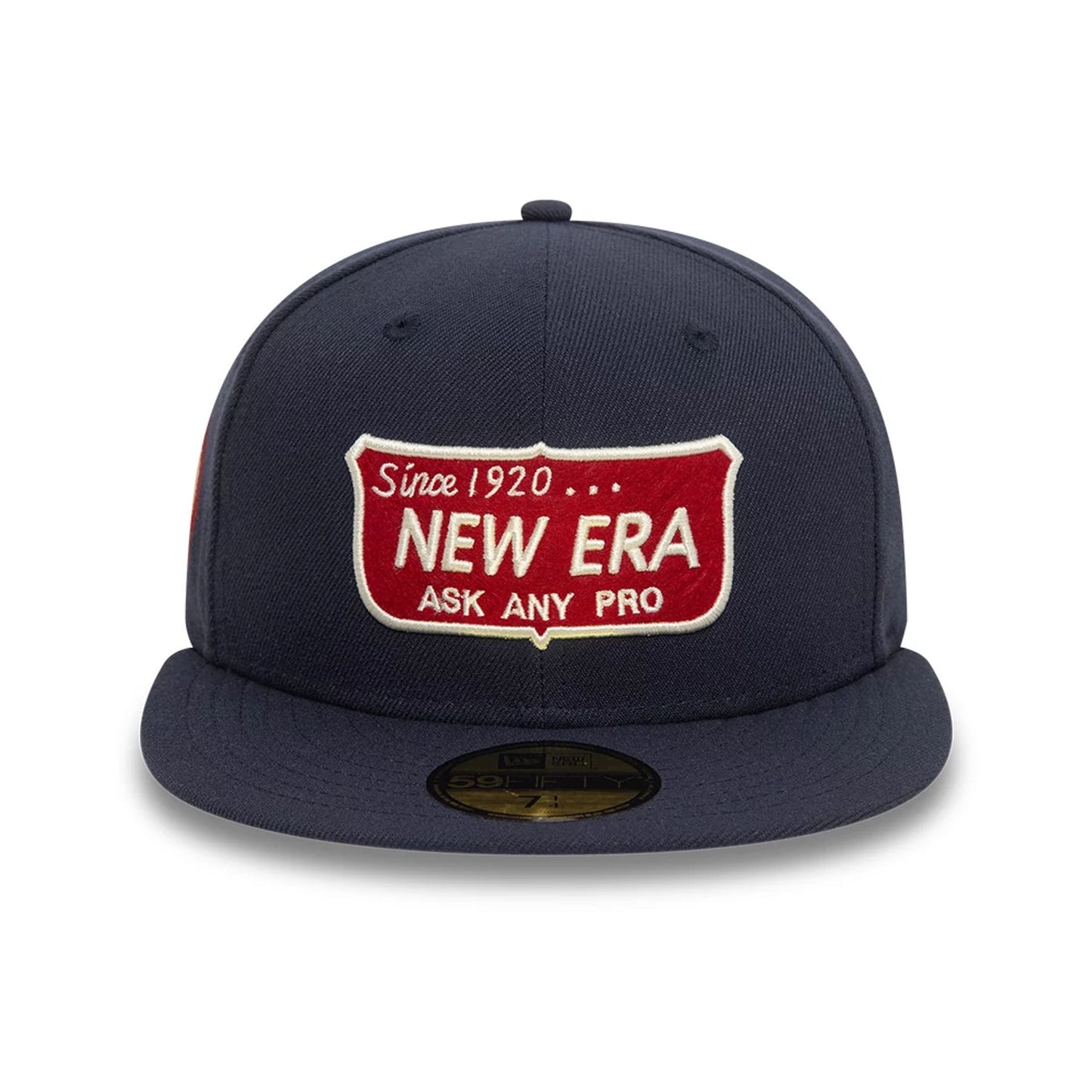 This is a New Era Shield Navy 59FIFTY Fitted Cap 2