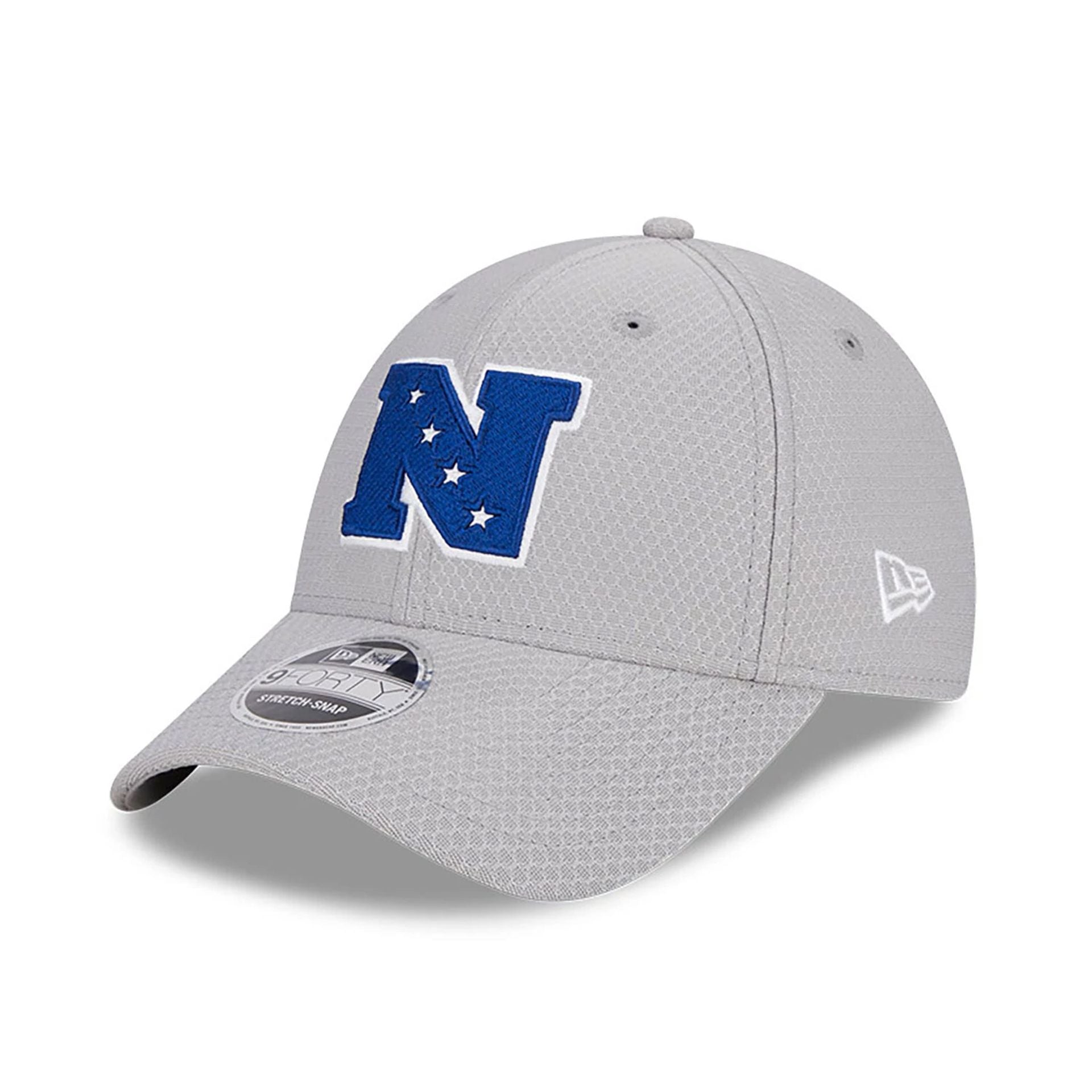 This is a NFL Pro Bowl NFC Grey 9FORTY Stretch Snap Cap 1