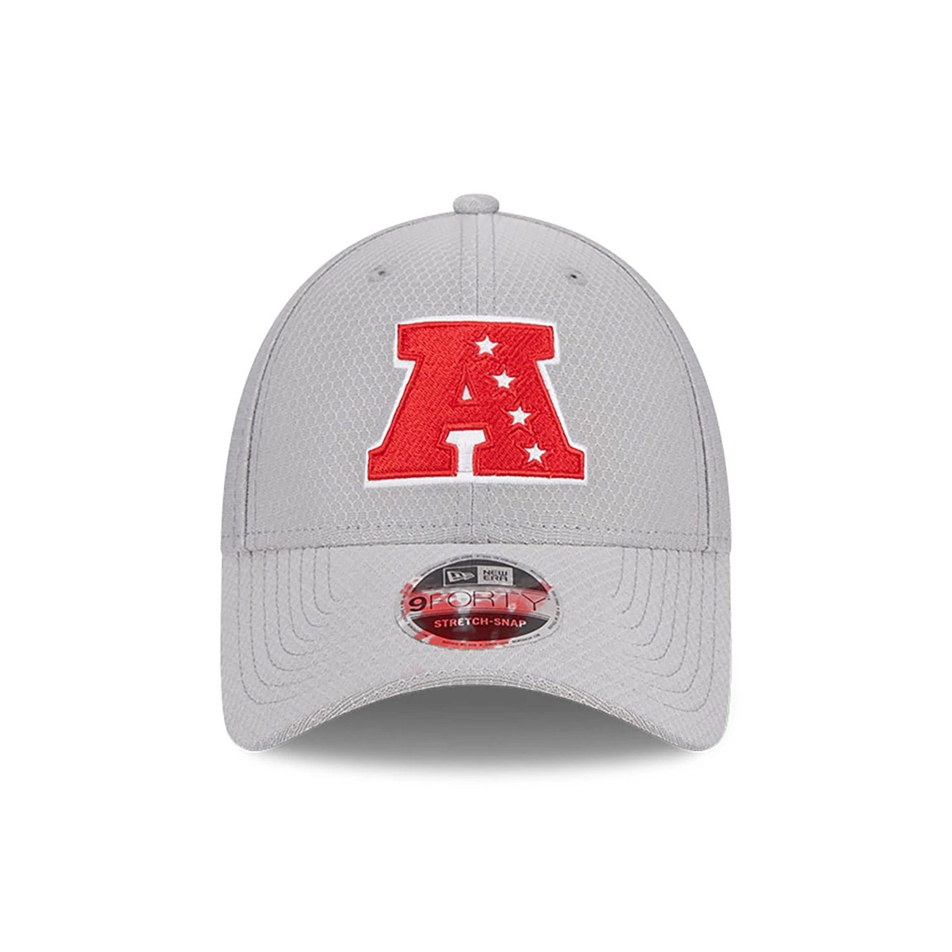 This is a NFL Pro Bowl AFC Grey 9FORTY Stretch Snap Cap 2