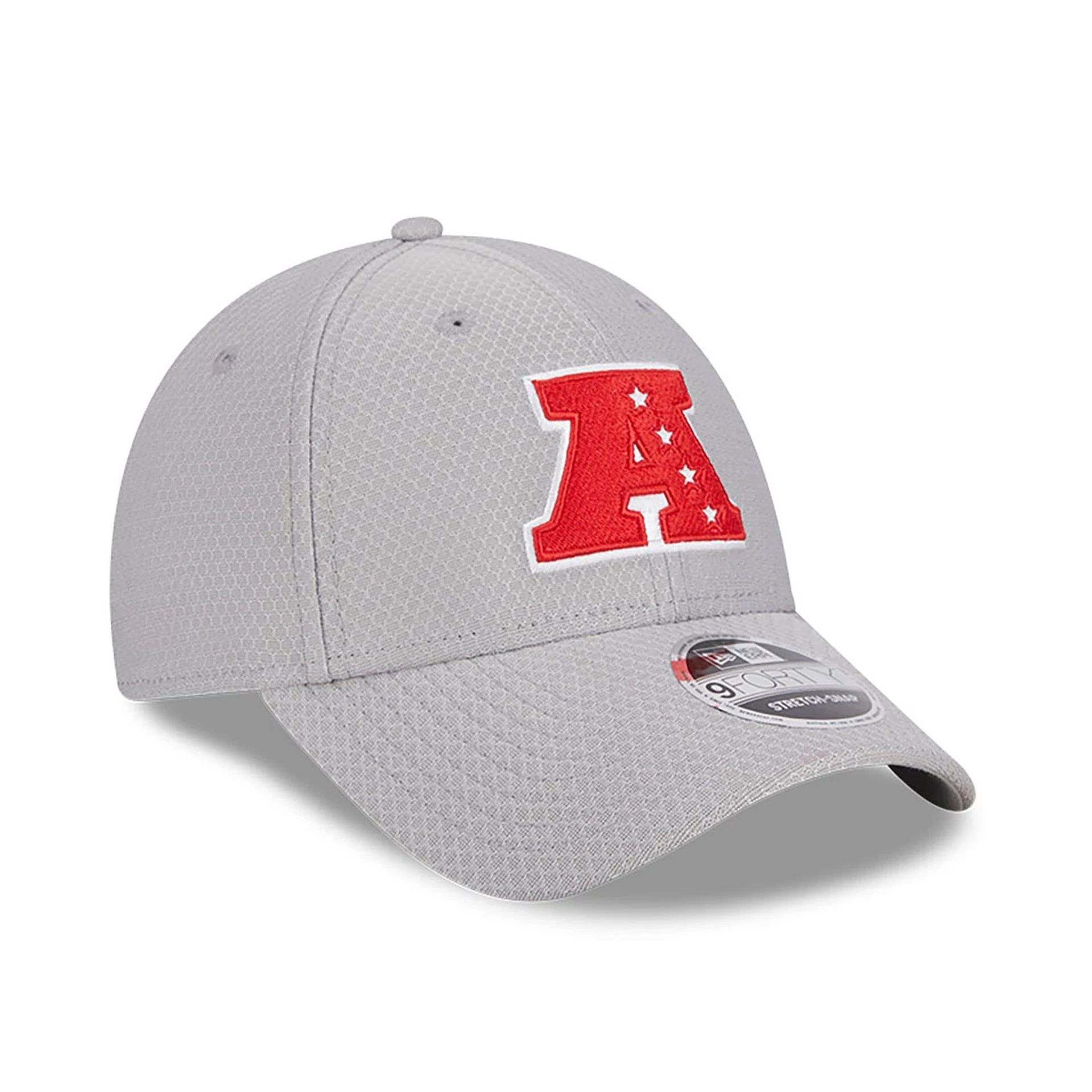 This is a NFL Pro Bowl AFC Grey 9FORTY Stretch Snap Cap 7