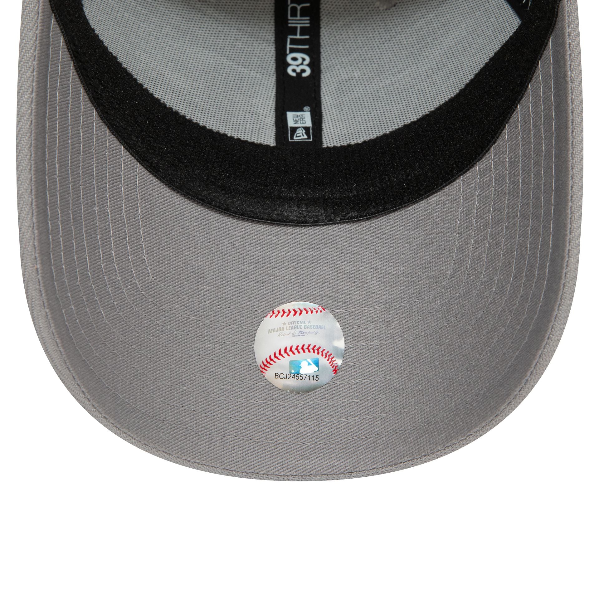 This is a Boston Red Sox League Essential Grey 39THIRTY Stretch Fit Cap 7