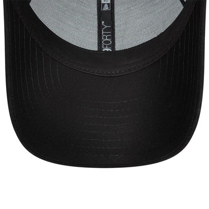 This is a Manchester United FC Youth Holographic Black 9FORTY Adjustable Cap 2