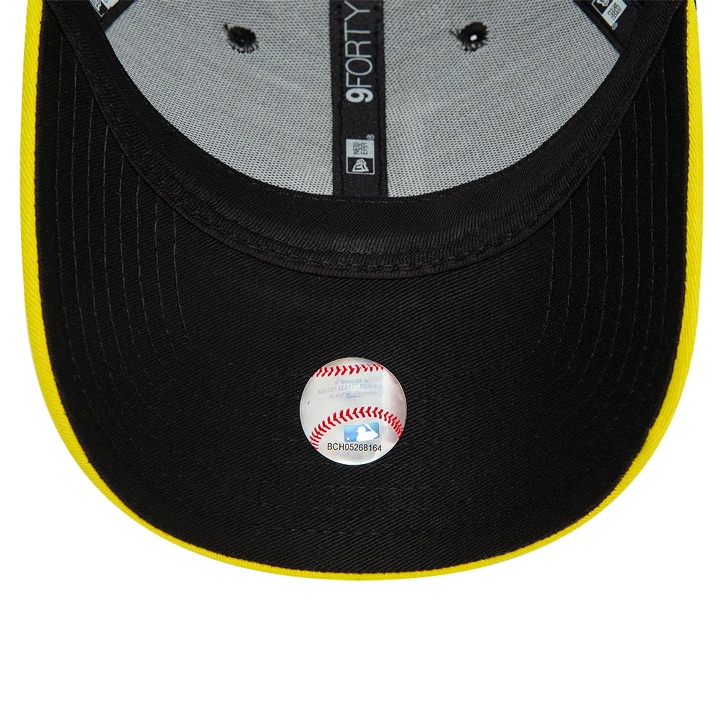 This is a LA Dodgers MLB Flame Visor Black 9FORTY Adjustable Cap 2