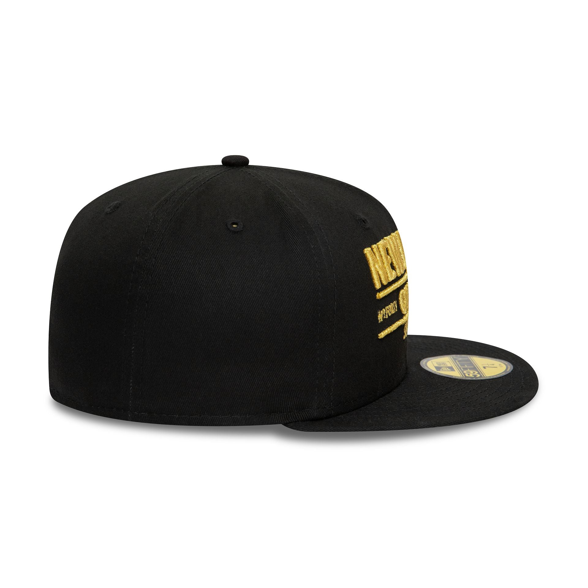 This is a New Era Carnaby Address Black 59FIFTY Fitted Cap 7