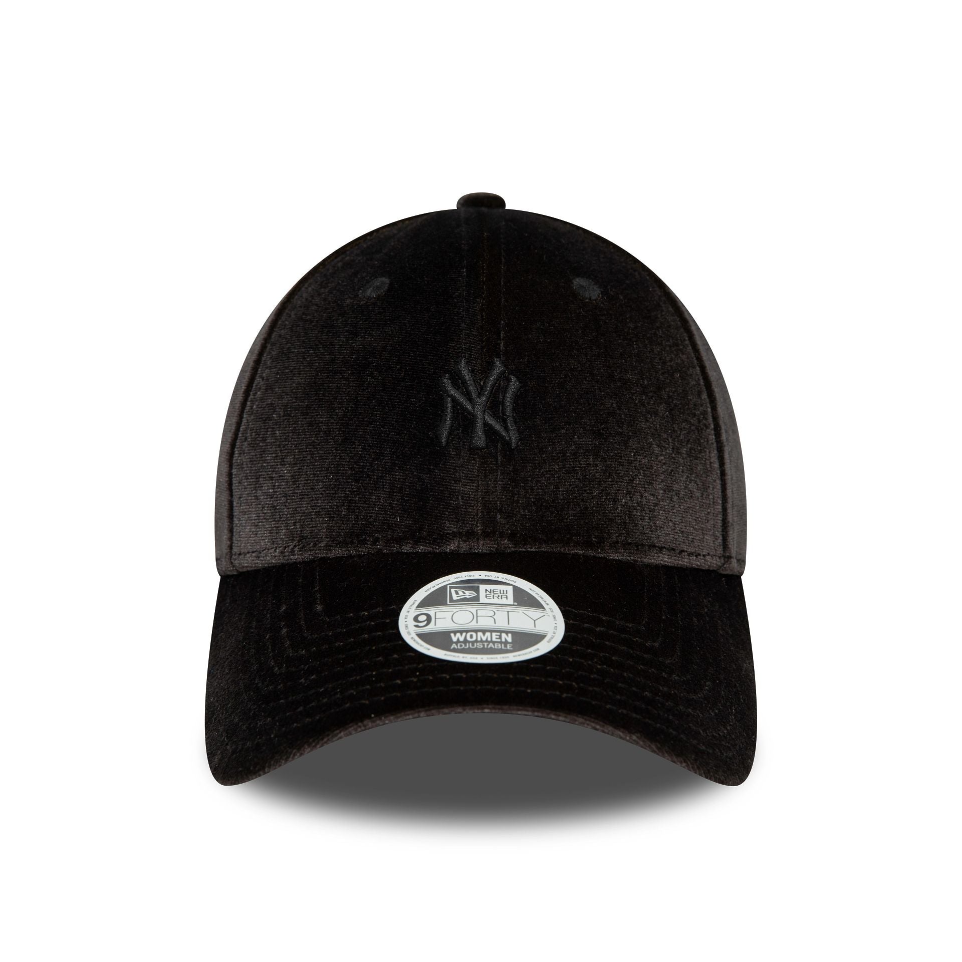 This is a New York Yankees Womens Shimmer Black 9FORTY Adjustable Cap 6