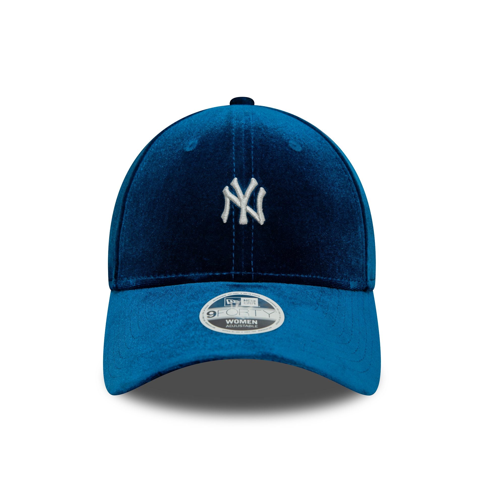 This is a New York Yankees Womens Shimmer Blue 9FORTY Adjustable Cap 2