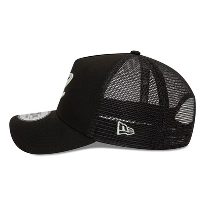 This is a FIA Formula E Black E-Frame Trucker Cap 6