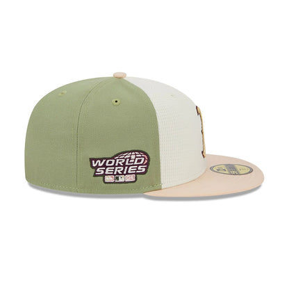 This is a Boston Red Sox Thermal Front Pastel Green 59FIFTY Fitted Cap 5