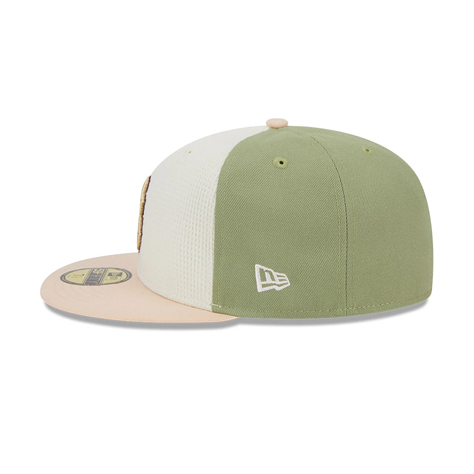 This is a Boston Red Sox Thermal Front Pastel Green 59FIFTY Fitted Cap 6