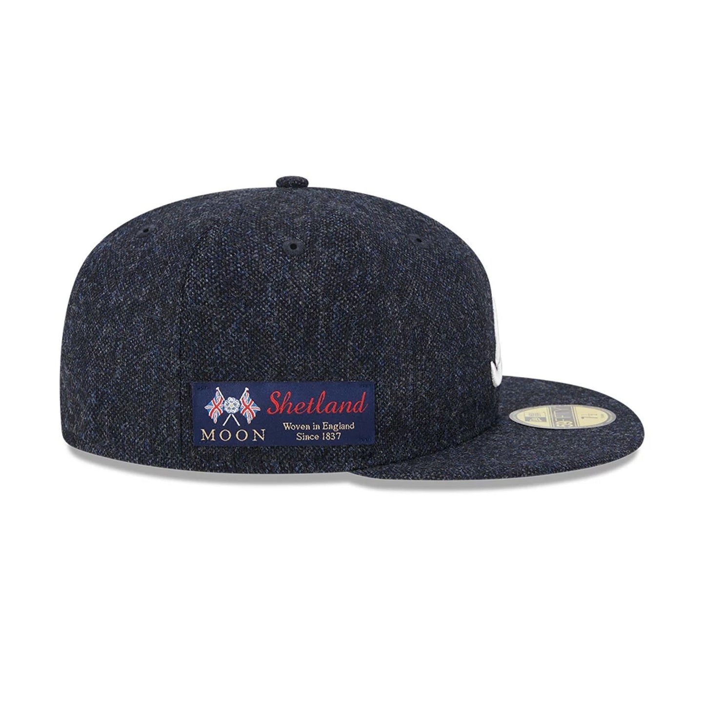 This is a Atlanta Braves Moon Navy 59FIFTY Fitted Cap 7