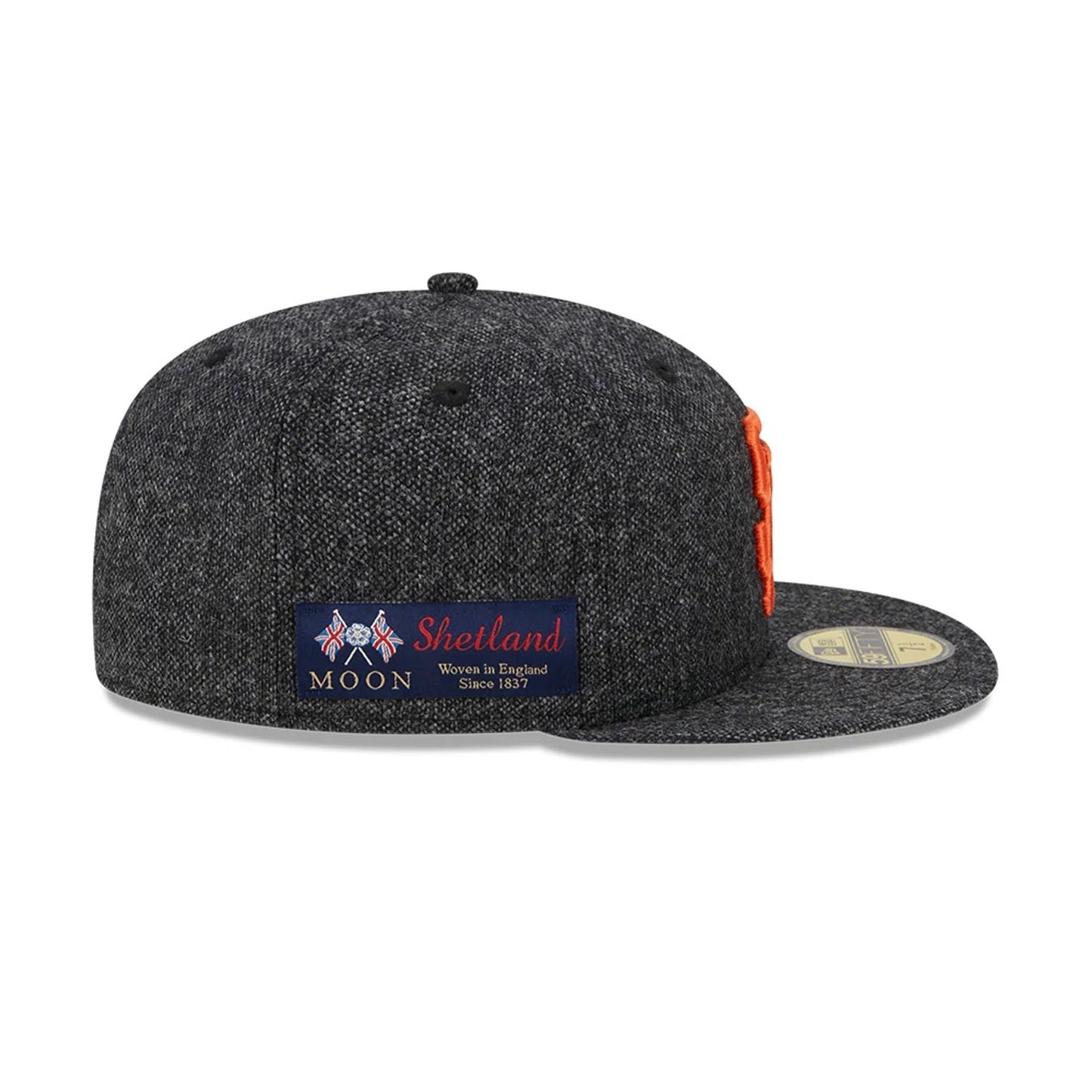 This is a San Francisco Giants Moon Black 59FIFTY Fitted Cap 7