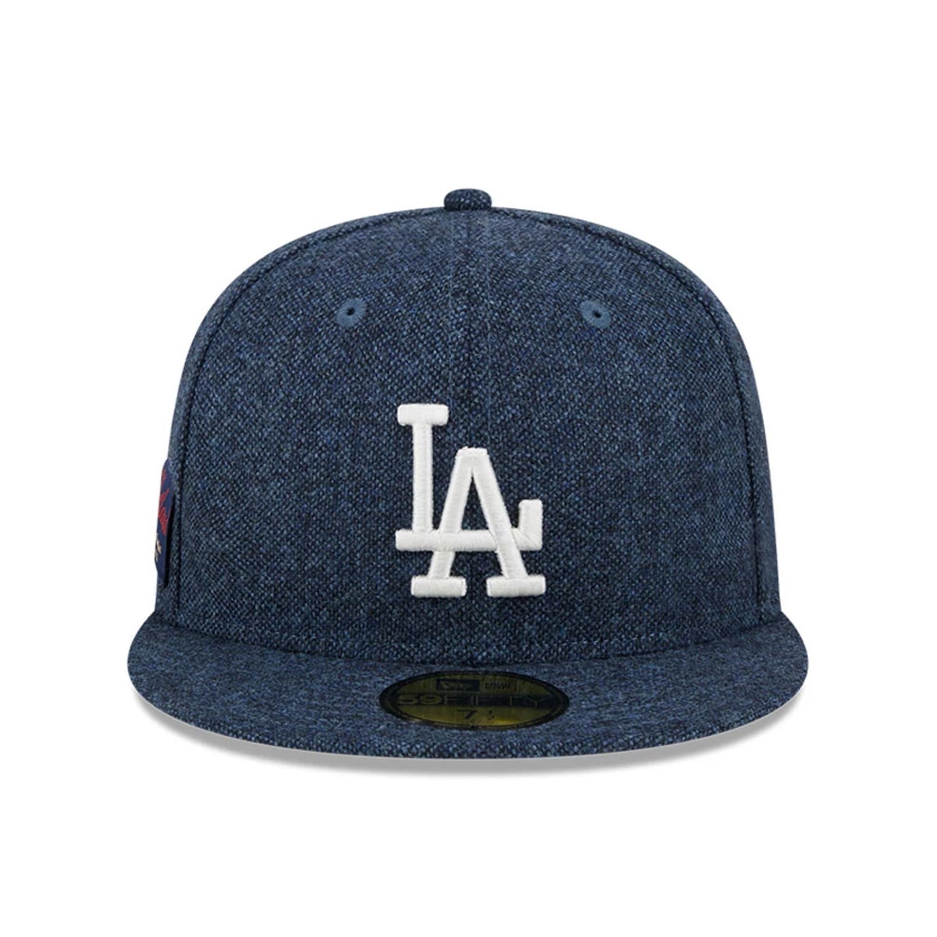 This is a LA Dodgers Moon Blue 59FIFTY Fitted Cap 3