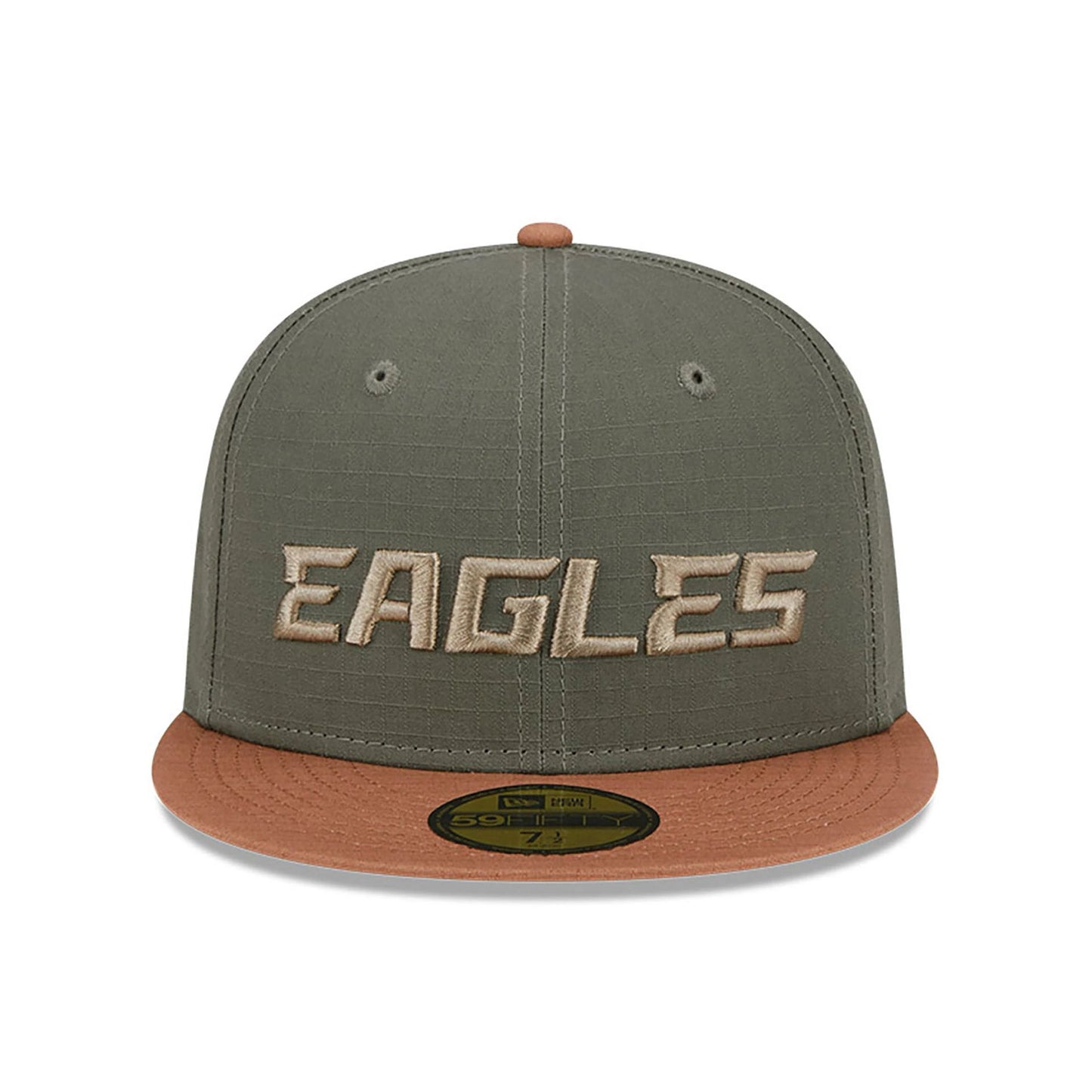 This is a Philadelphia Eagles Ripstop Green 59FIFTY Fitted Cap 3