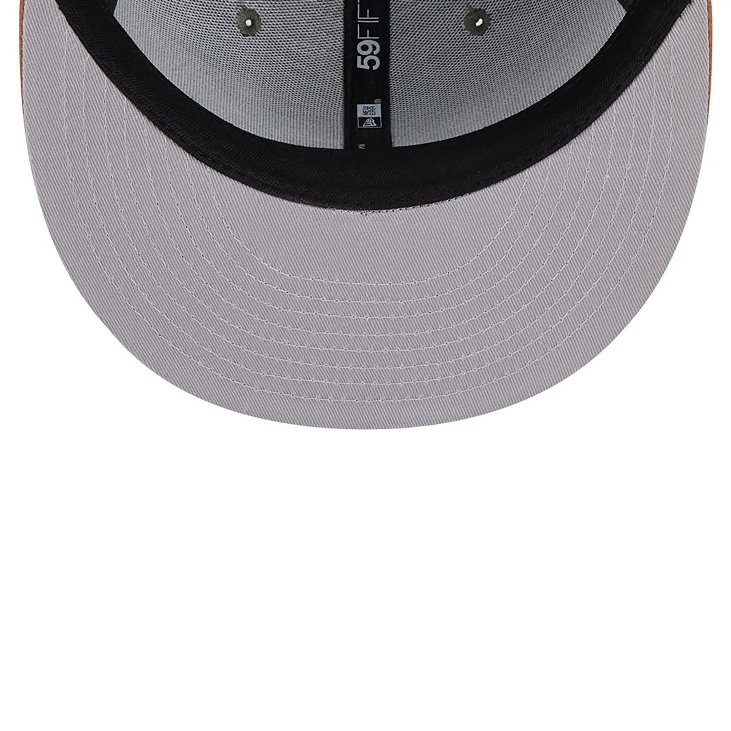 This is a New York Jets Ripstop Green 59FIFTY Fitted Cap 2