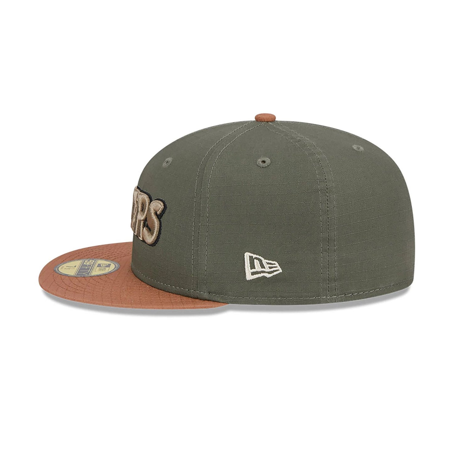 This is a Las Vegas Raiders Ripstop Green 59FIFTY Fitted Cap 6