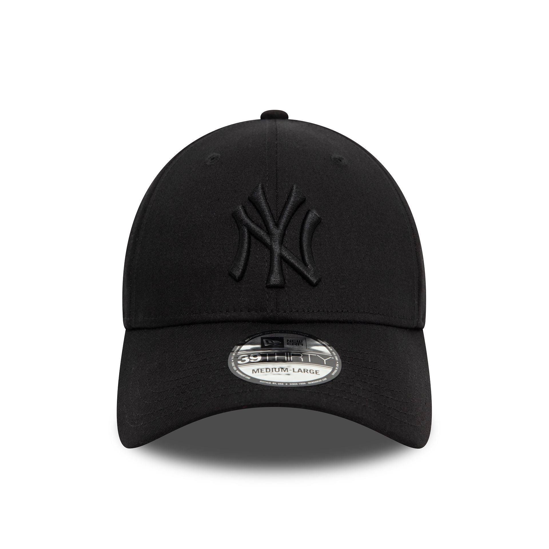 This is a New York Yankees World Series Black 39THIRTY Stretch Fit Cap 2