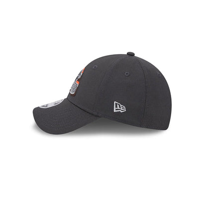 This is a Cleveland Browns NFL Draft 2024 Dark Grey 9FORTY Stretch-Snap Cap 7