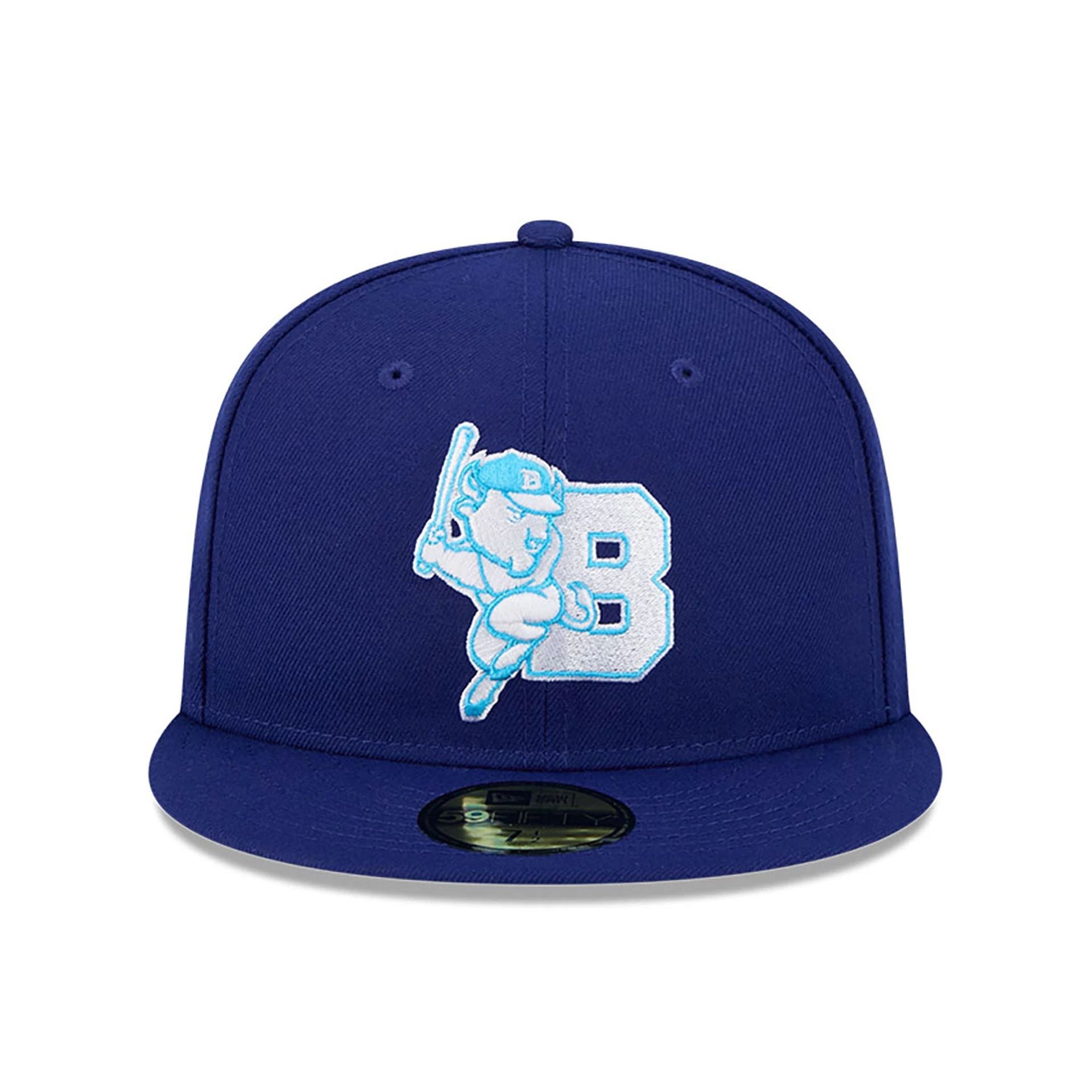 This is a Buffalo Bisons MiLB Father's Day 2024 Dark Blue 59FIFTY Fitted Cap 3