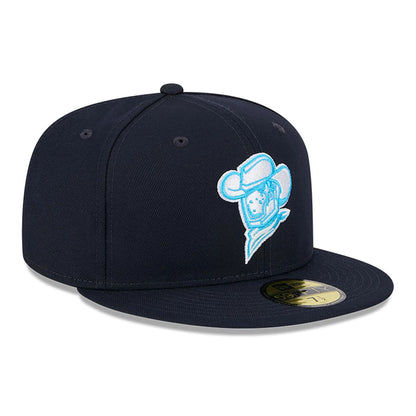 This is a Sugarland Space Cowboys MiLB Father's Day 2024 Navy 59FIFTY Fitted Cap 4