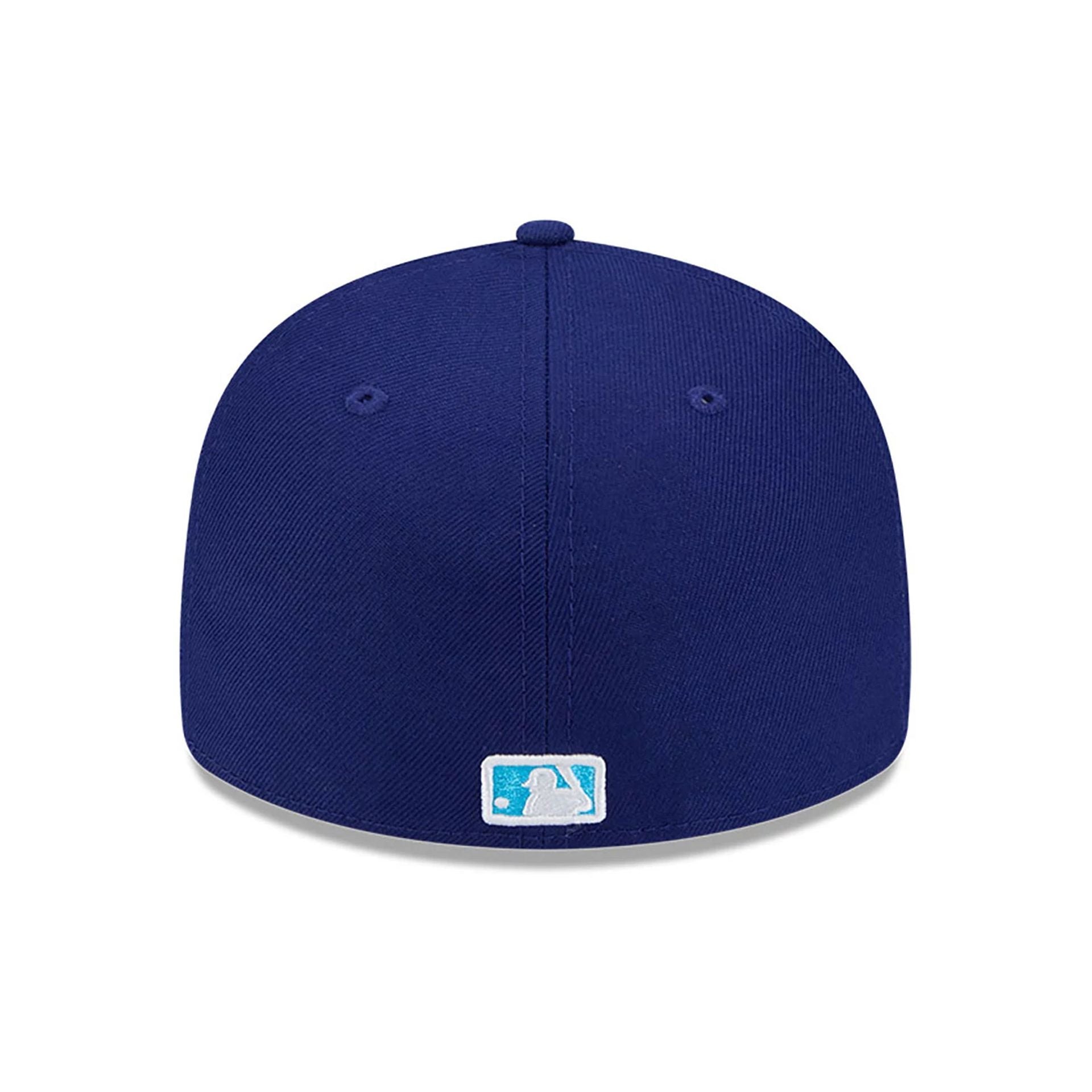 This is a LA Dodgers MLB Father's Day 2024 Dark Blue Low Profile 59FIFTY Fitted Cap 5