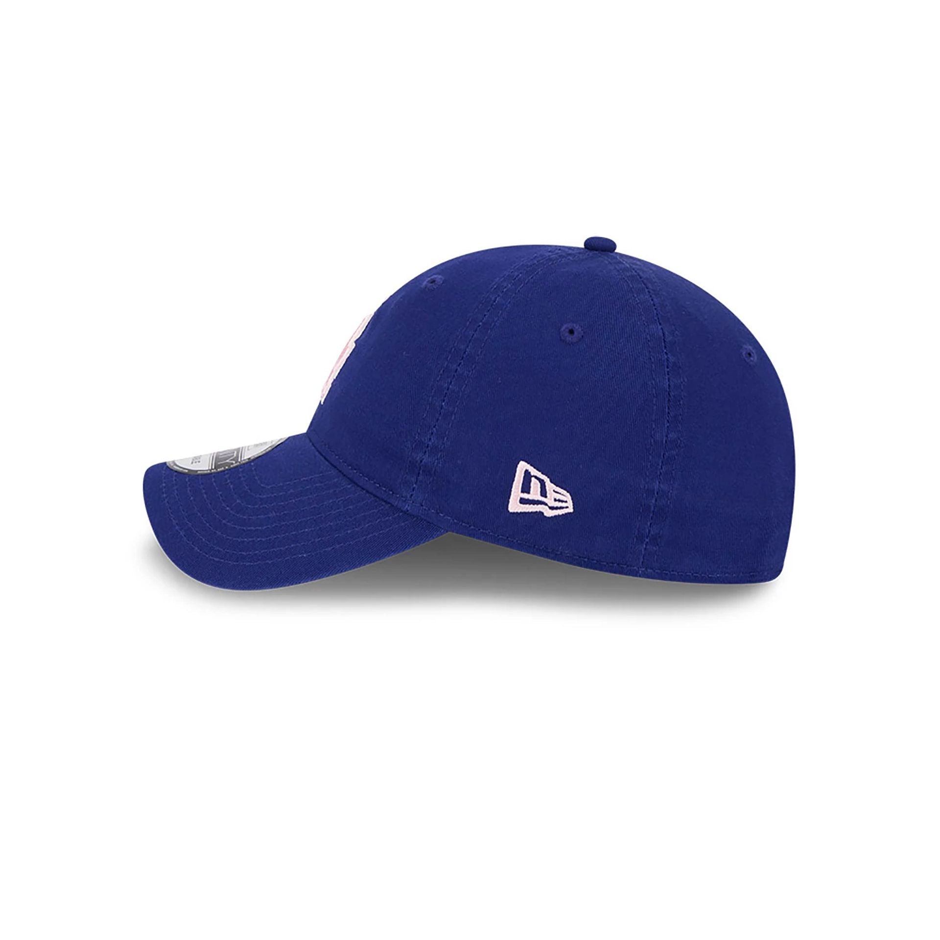 This is a LA Dodgers MLB Mother's Day 2024 Dark Blue 9TWENTY Adjustable Cap 7