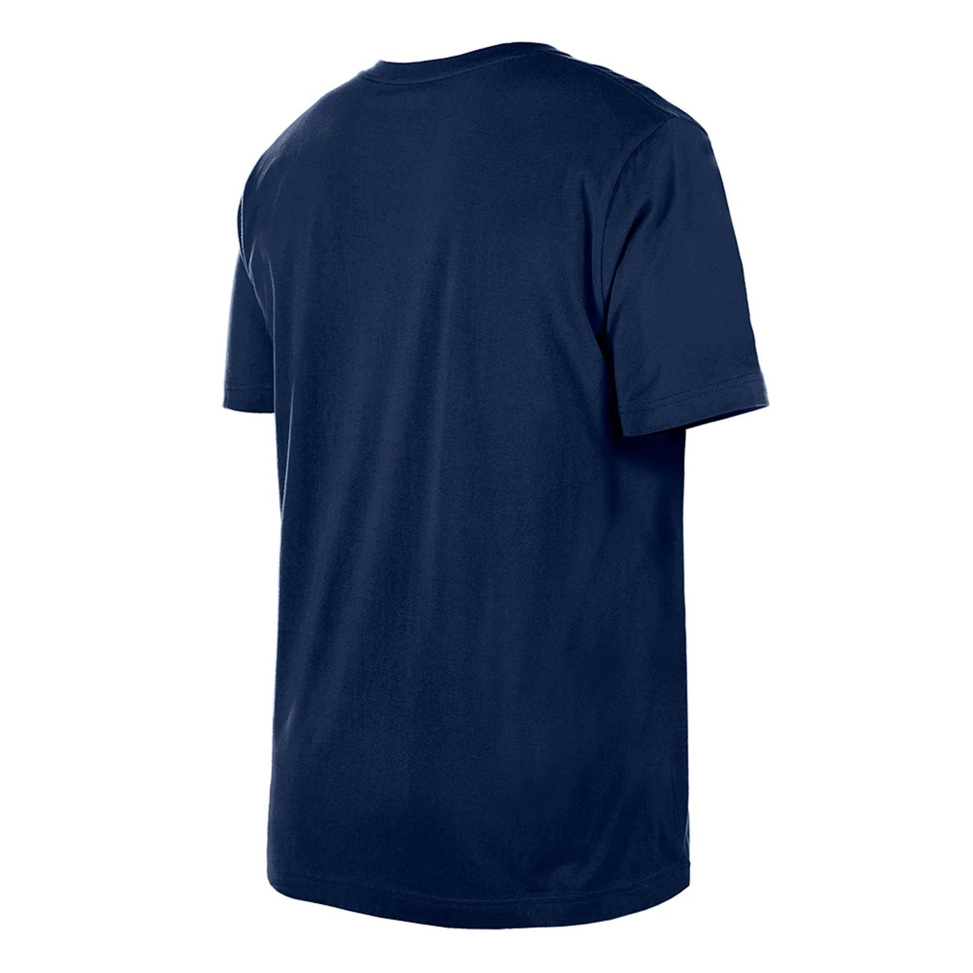 The Male model is wearing Dallas Cowboys NFL Draft 2024 Dark Blue T-Shirt 3