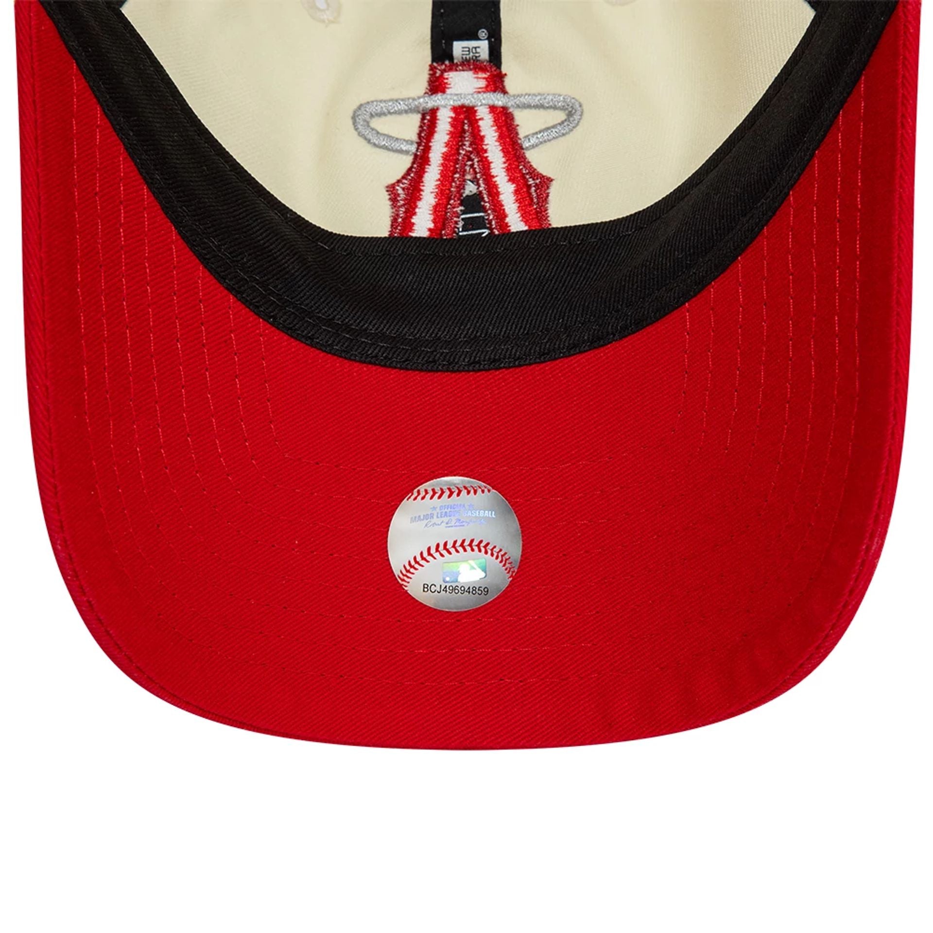 This is a LA Angels MLB City Connect Fan Pack White 9TWENTY Adjustable Cap 2