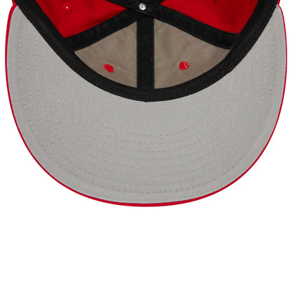 This is a Detroit Tigers MLB Cooperstown Red 9FIFTY Retro Crown Cap 2