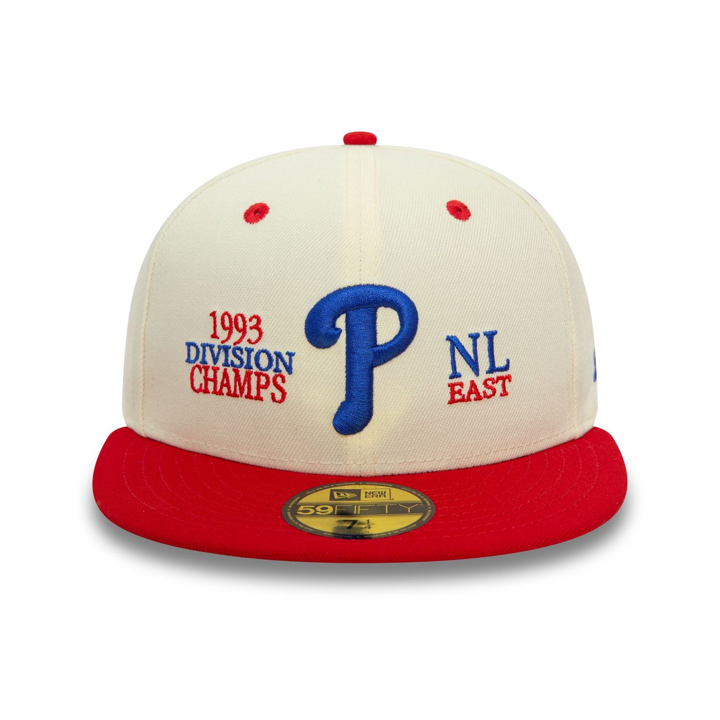 This is a Philadelphia Phillies MLB 93 Division Chrome White 59FIFTY Fitted Cap 4