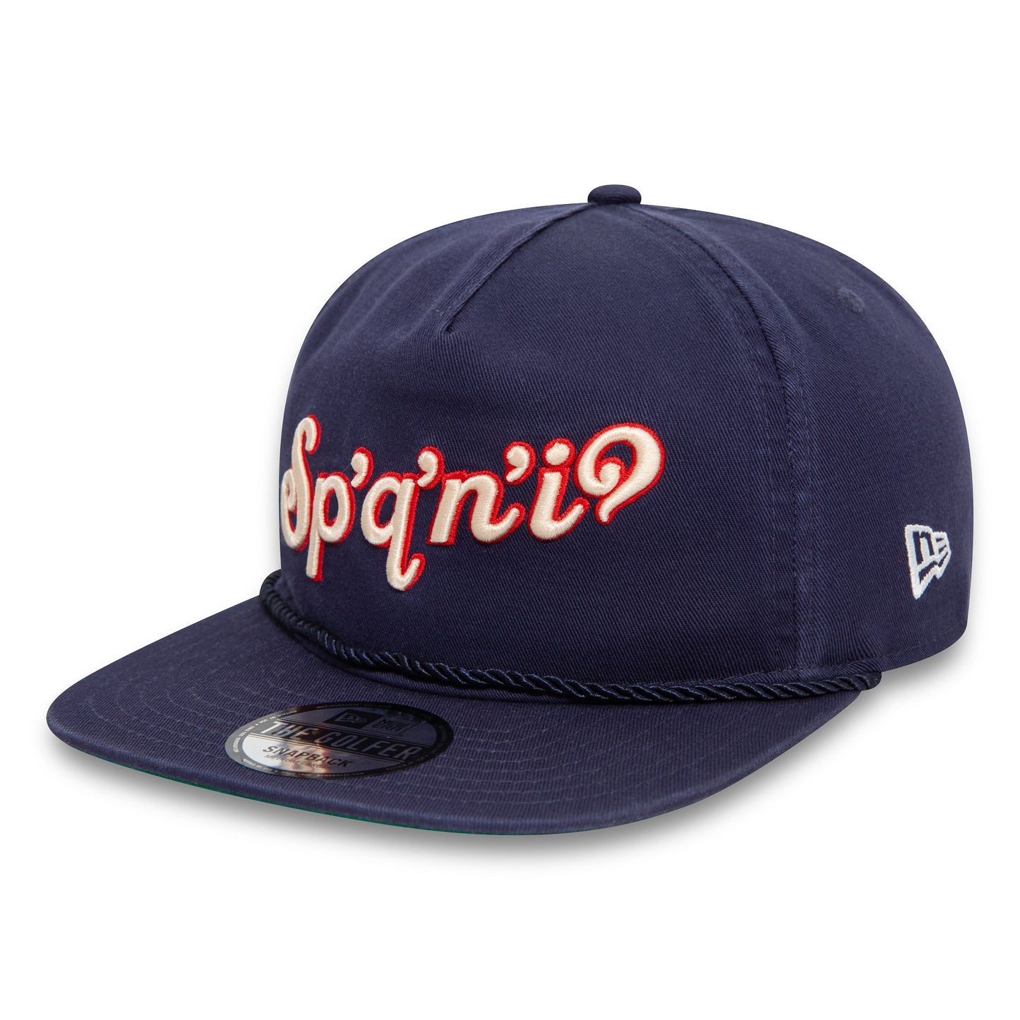 This is a Spokane Indians MiLB Alternative Navy Golfer Cap 1