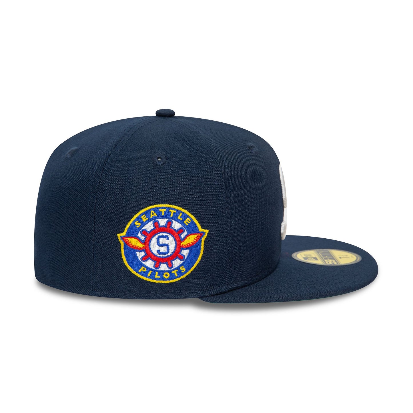 This is a Seattle Pilots MLB Cooperstown Alternative Navy 59FIFTY Fitted Cap 5