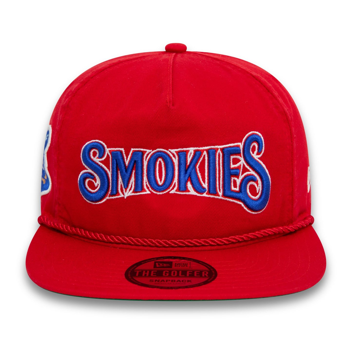 This is a Tennessee Smokies MiLB Alternative Red Golfer Cap 2