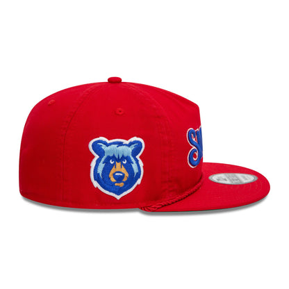 This is a Tennessee Smokies MiLB Alternative Red Golfer Cap 6